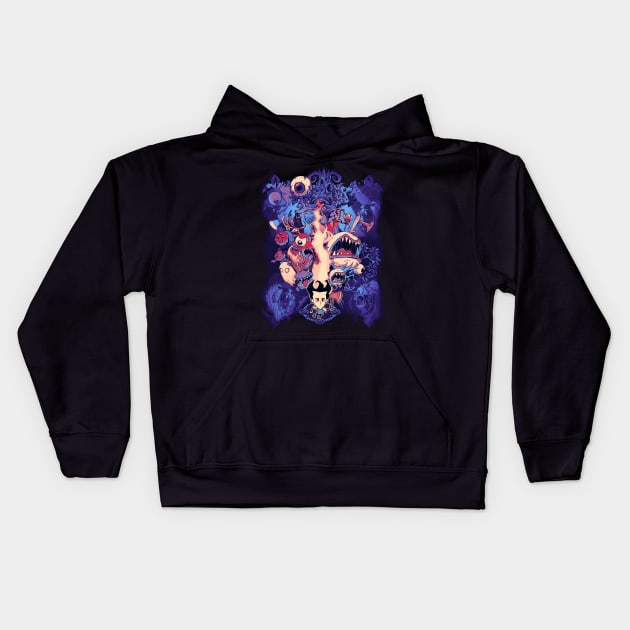 Don't Starve, Chase the Dawn Kids Hoodie by The Fanatic